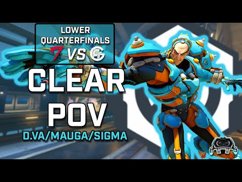 [Clear POV] DAF vs FTG - Lower Quarterfinals - Asia LAN - OWCS