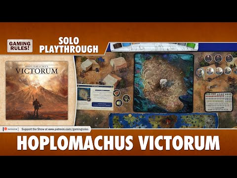 Hoplomachus Victorum - Solo Playthrough