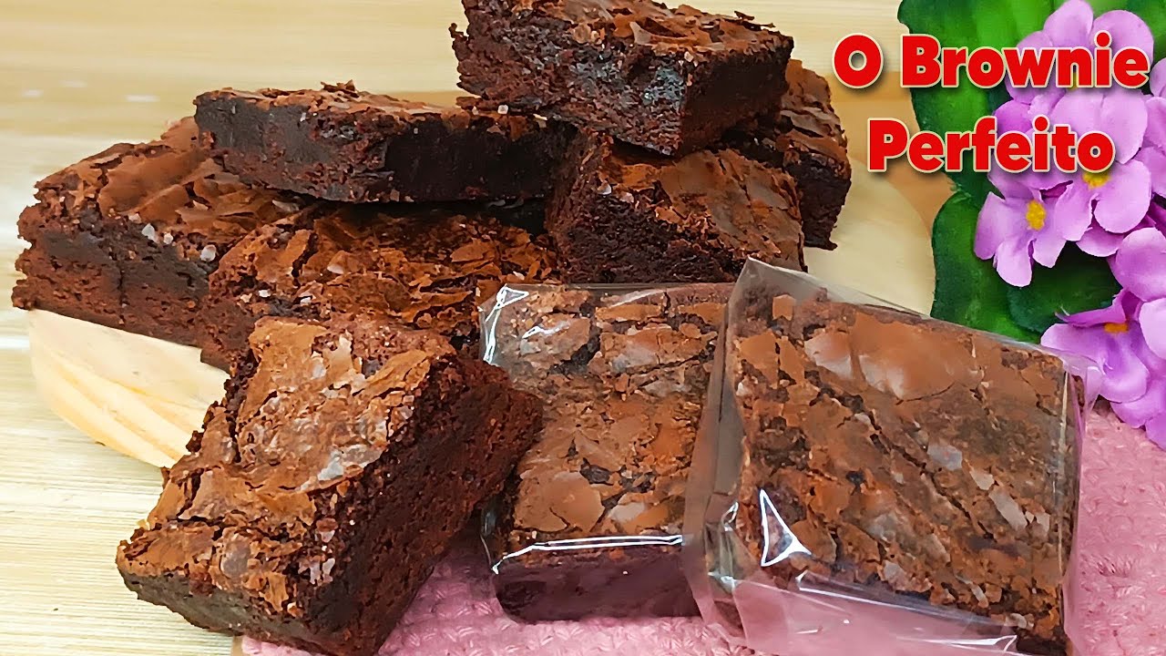 Brownie de cursos caros! O Brownie perfeito existe - Aula recheada de dicas até o final do vídeo!
