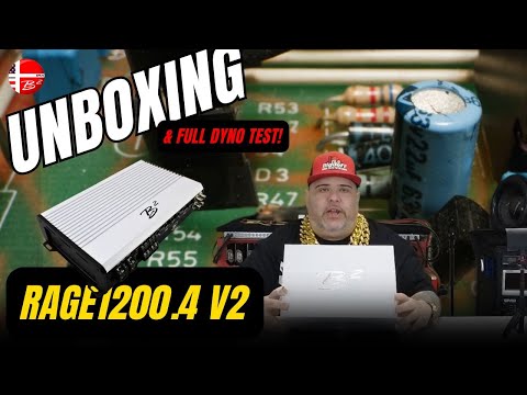 The NEW B2 Audio RAGE1200.4 Just LANDED! Unboxing + Amp Dyno Madness!