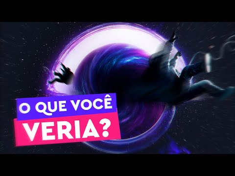 Como Seria CAIR em um BURACO NEGRO?