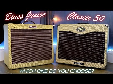 Fender Blues Junior vs. Peavey Classic 30
