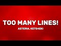 Asteria Kets4eki TOO MANY LINES Lyrics