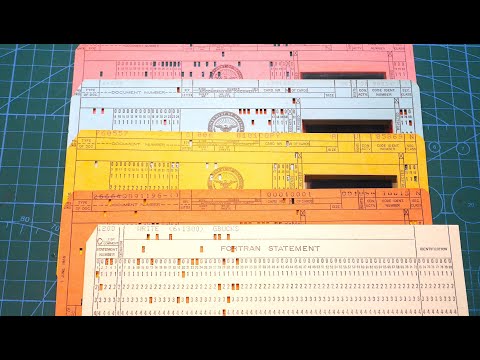 IBM Punched Cards Explained - Video 207