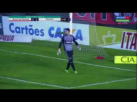 Brasil de Pelotas 1 X 0 Guarani- Melhores Momentos- Série B- 11/08/2017