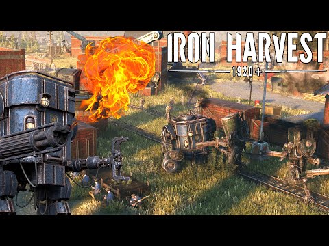 Iron Harvest First Look I Skirmish Mode Gameplay