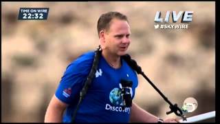 Video extra | Daredevil walks Grand Canyon wire