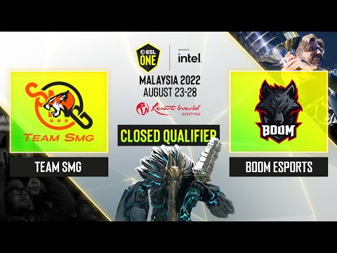 Dota2 - Team SMG vs BOOM Esports - Game 1 - ESL One Malaysia 2022 SEA: Closed Qualifier
