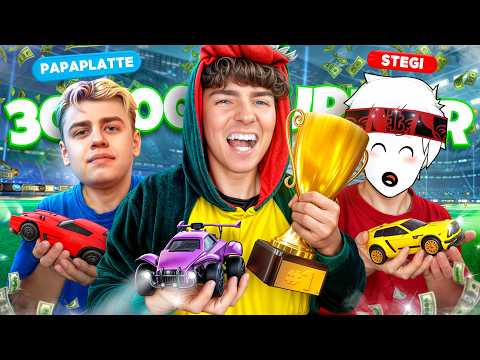 Das 30.000€ TURNIER in ROCKET LEAGUE 🏆 mit Papaplatte und Stegi!