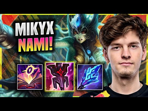 MIKYX TRIES SOME NAMI SUPPORT! - G2 Mikyx Plays Nami SUPPORT vs Bard! | Patch 11.21