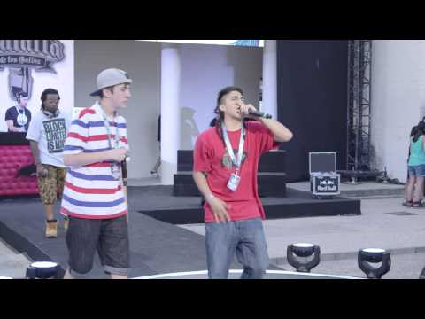 Eduflow vs Kaos - Octavos - Semifinal Madrid - Red Bull Batalla de los Gallos 2014 (Oficial)
