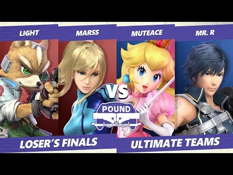 Pound 2019 SSBU Teams -  MuteAce & Mr. R VS  Marss & Light - Ultimate Loser's Finals