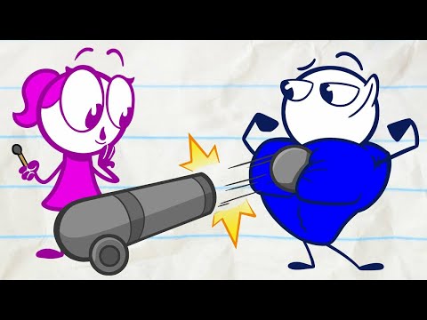 Pencilmate FLIES Out of a Cannon! - Pencilmation India (720p).mp4