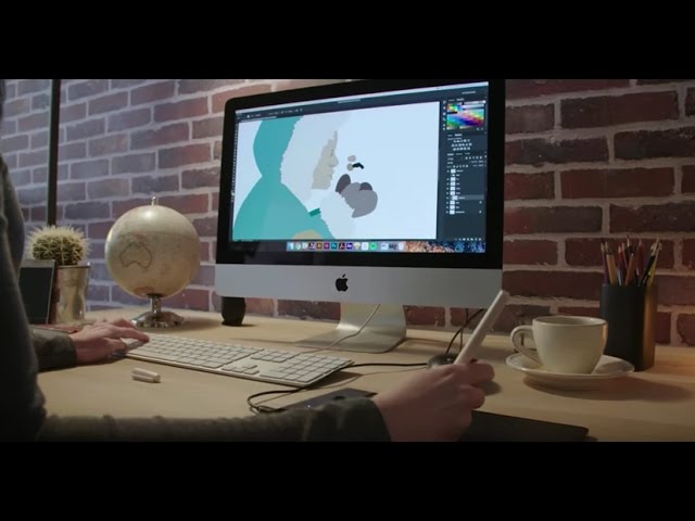 Video teaser for [the Slate 2] Laura uses the Slate on Photoshop !