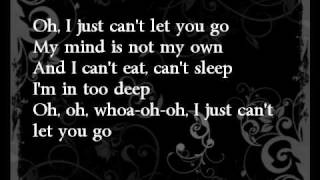 Jesse McCartney-Can&#39;t Let You Go (lyrics)