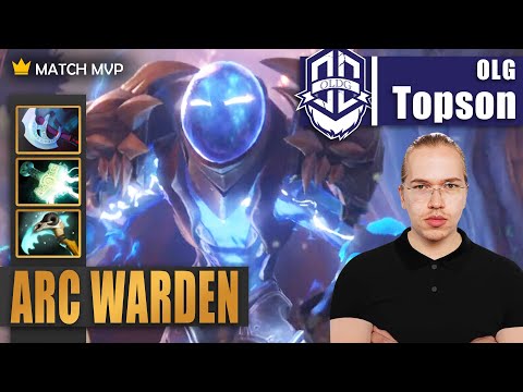 Arc Warden Mid | OLG.Topson  | TOPSON IS TOO GOOD WITH THIS HERO MIDLANE | 7.33c Gameplay Highlights