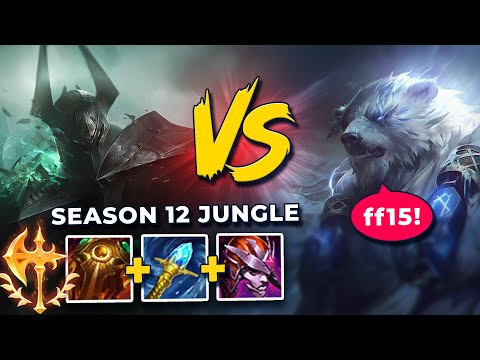 MORDEKAISER VS VOLIBEAR S12 JUNGLE | The Hard Road to Diamond as a Gold Player