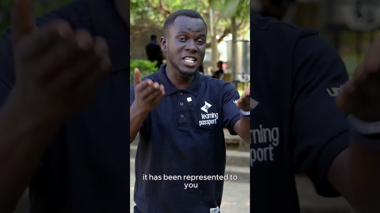 Learning Passport #zambia  | Digital Learning in Action | Steven – Youth Advocate Story #unicef