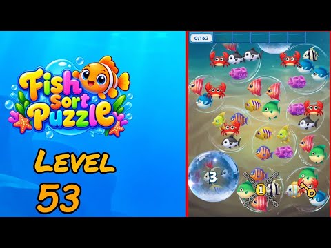 Fish Sort Puzzle Level 53 Walkthrough thumbnail