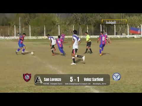 LAF:  San Lorenzo 5 - Velez Sarfield Andalgalá 1
