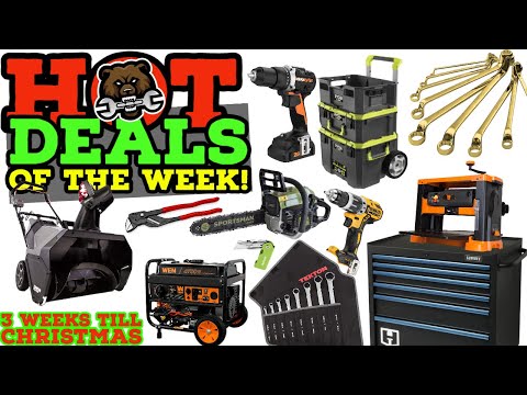 Hot Tool Deals of the Week! (3 Weeks Till Christmas!)