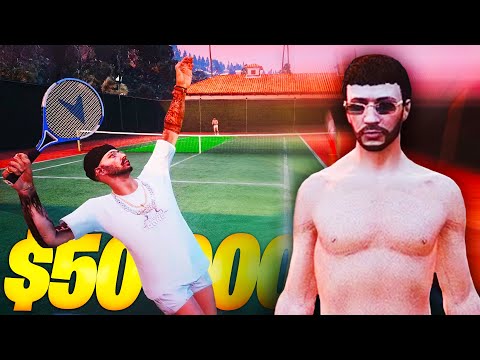 Ramee Faces Off Against Another of Chaley's Friends in a $50k Tennis Match | Prodigy RP | GTA | CG