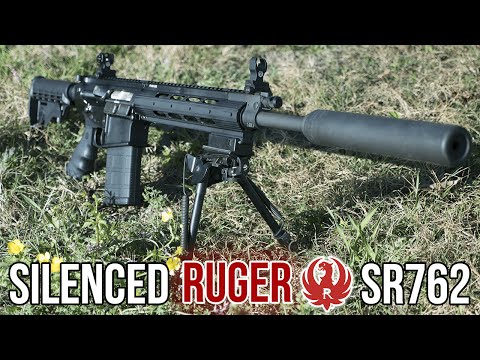 Silenced Ruger SR762 Piston AR-10 Review