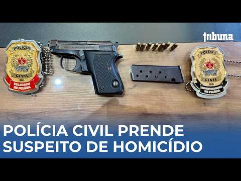 Polícia Civil prende suspeito de homicídio ocorrido na zona rural de Luisburgo
