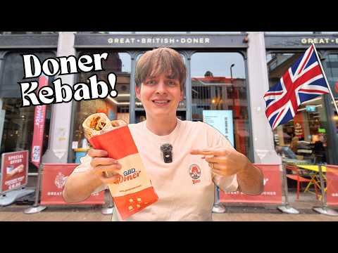 AMERICAN tries BRITISH KEBAB!!!