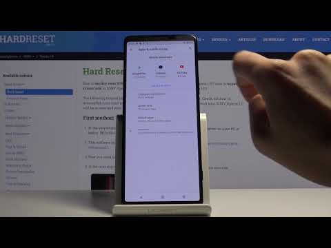 How to Reset App Preferences in SONY Xperia 1 II - App Settings