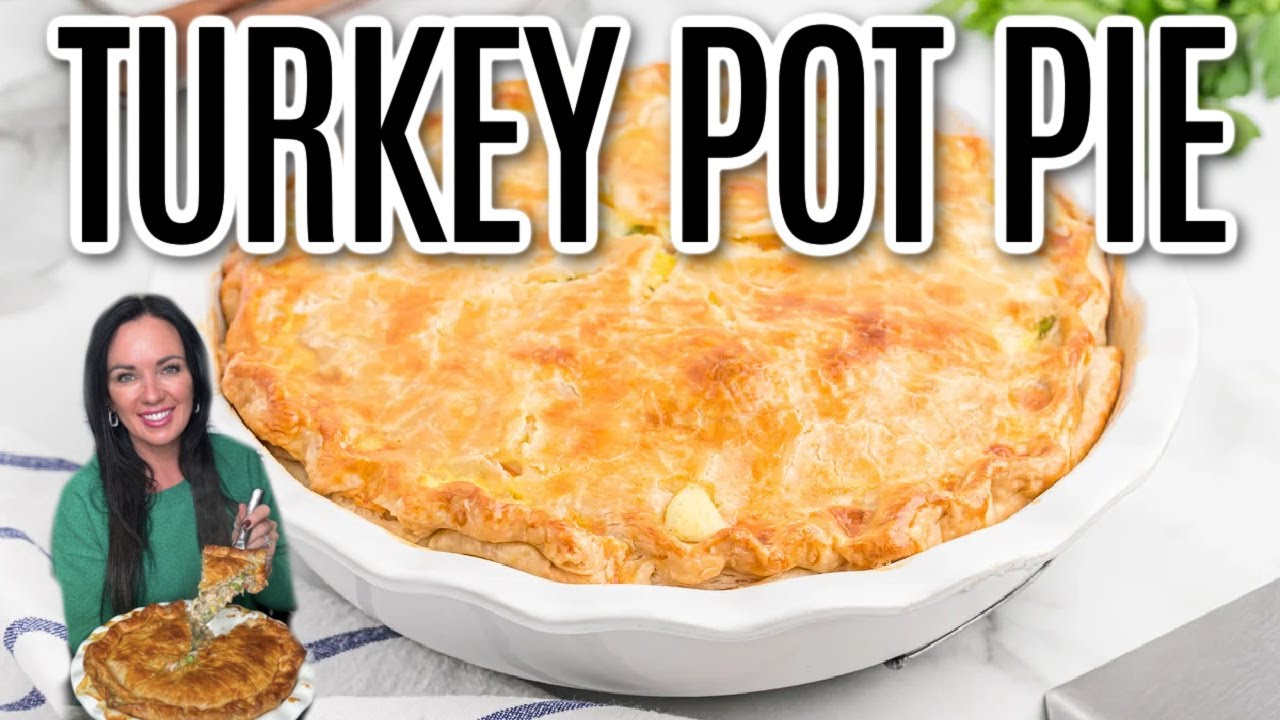 Leftover Turkey Pot Pie | Perfect for Holiday Leftovers