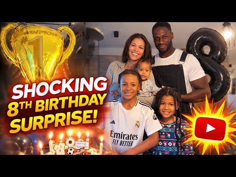 Damit hat KAYDEN an seinem 8 Geburtstag nicht gerechnet 😍