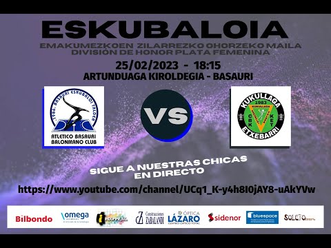 2023-02-25 - 18:15 - DHPF - GRUPO B - OMEGA PERIPHERALS BASAURI - KUKULLAGA ETXEBARRI