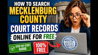 How to search Mecklenburg County court records online for free