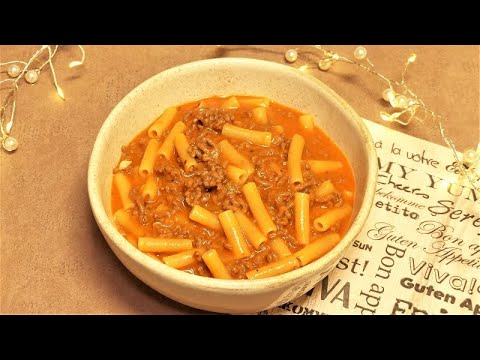 Blitzrezept: "Cheeseburger" One Pot Gericht, in 15 Minuten auf dem Tisch!