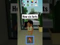 How Someone Farts Funny Roblox