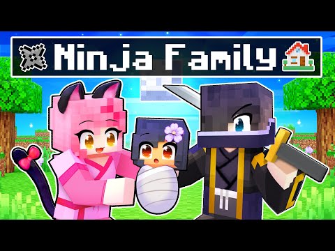 FOUND by a NINJA FAMILY In Minecraft!