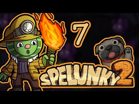 THE SALT MINES - Let's Play Spelunky 2 - Roguelike Roulette - Part 7