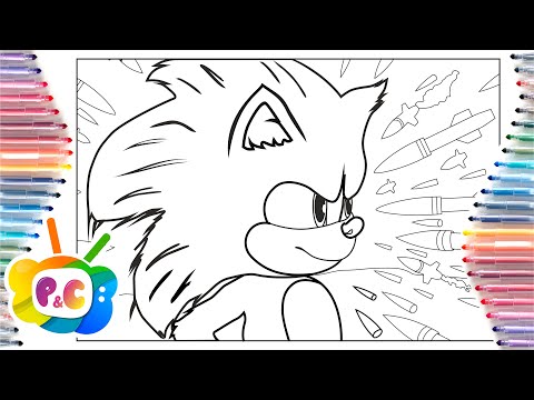 Sonic coloring page/Sonic vs Robotnik best action scenes/Cartoon - Don't Be A Stranger [NCS Release]