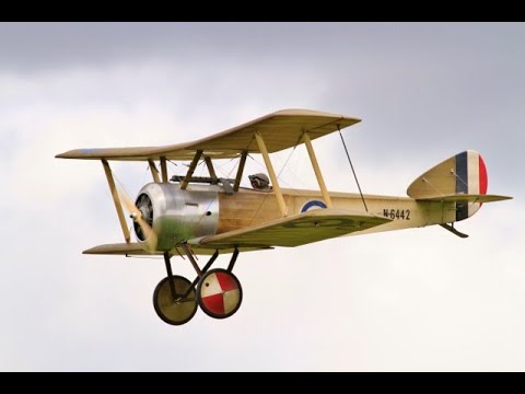 GIANT 1/3 SCALE SOPWITH PUP WW1 FIGHTER / SCOUT SOLO DISPLAY - BMFA BUCKMINSTER WARBIRDS - 2019