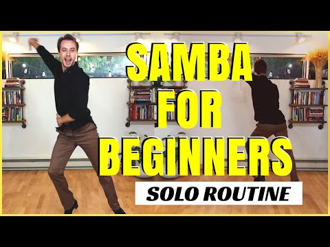 Samba Solo Routine For Beginners. Mini Cardio Workout