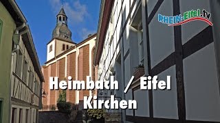 preview picture of video 'Kirchen in Heimbach | Eifel | Rhein-Eifel.TV'