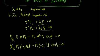 Orthogonal Helmholtz eigenfunctions