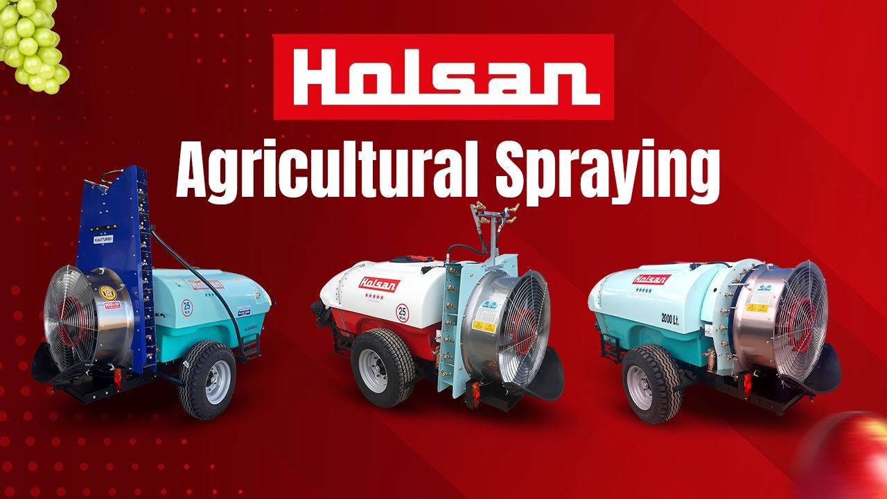 HOLSAN | Innovation in Agricultural Spraying Technology! | Atomizer & Spraying Machines
