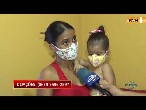 Valentina possui uma doença croÌ‚nica e necessita de doaçoÌƒes 14 09 2020