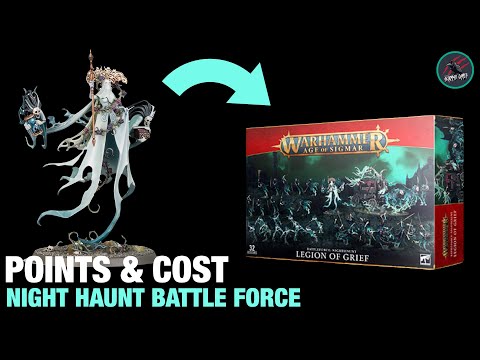 NIGHT HAUNT AGE OF SIGMAR BATTLE FORCE XMAS 2022 - Price & Point Breakdown Good Army To Start With?
