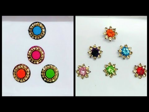 Bridal Bindi / Latest Bindi Design / Type of Bindi Design / Stylish Indian Bindi Design