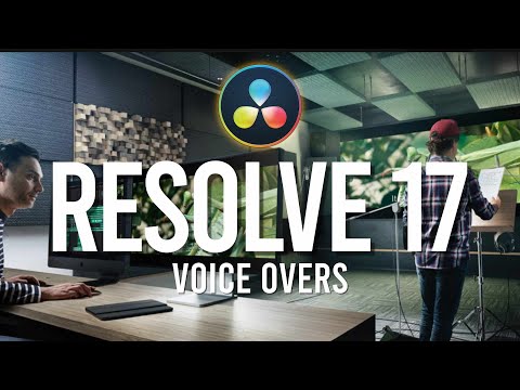 How To Record Voice Overs In Davinci Resolve 17/18