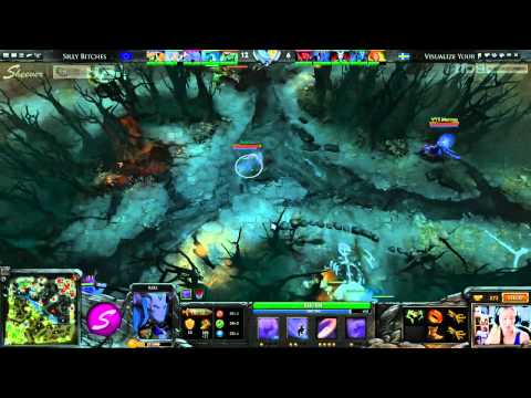 DreamHack S12 Qualifiers #3: Visualize Your Enmity vs Silly Bitches