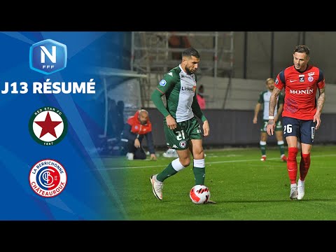 J13 | Red Star FC - LB Châteauroux (0-2), le résumé | National FFF 2021-2022